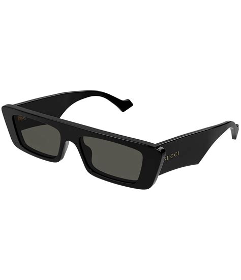 rectangular gucci sunglasses men|gucci sunglasses male model.